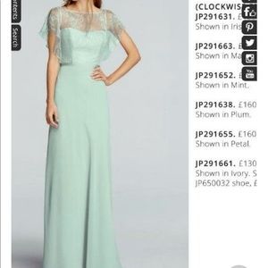 David’s bridal mint Jenny Peckham wonder